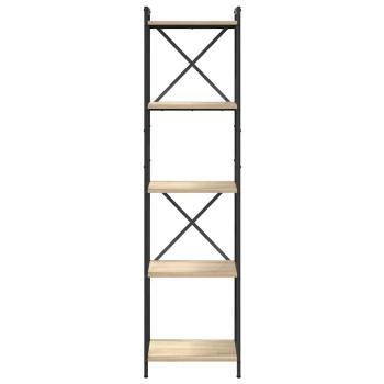 Bücherregal Sonoma Eiche 40 x 30 x 153 cm Holzwerkstoff