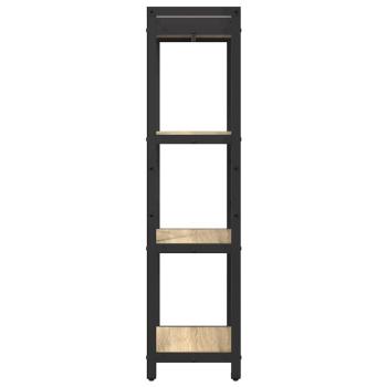 Bücherregal Sonoma Eiche 40 x 30 x 118 cm Holzwerkstoff
