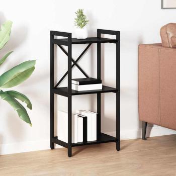 ARDEBO.de - Bücherregal Schwarze Eiche 40 x 30 x 83 cm Holzwerkstoff