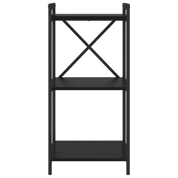 Bücherregal Schwarze Eiche 40 x 30 x 83 cm Holzwerkstoff
