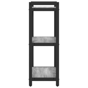Bücherregal Grau Sonoma 40 x 30 x 83 cm Holzwerkstoff
