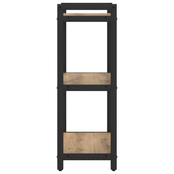 Bücherregal Eiche handwerklich 40 x 30 x 83 cm Holzwerkstoff