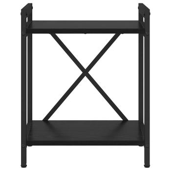Bücherregal Schwarze Eiche 40 x 30 x 48,5 cm Holzwerkstoff