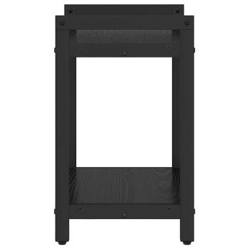 Bücherregal Schwarze Eiche 40 x 30 x 48,5 cm Holzwerkstoff