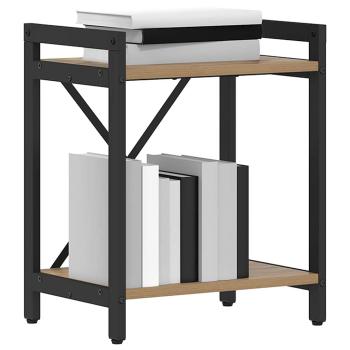 Bücherregal Eiche handwerklich 40 x 30 x 48,5 cm Holzwerkstoff