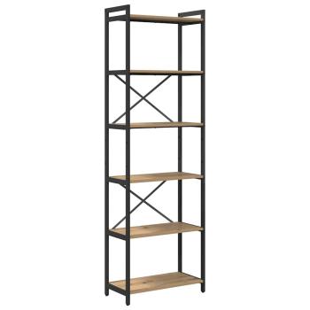 Bücherregal Eiche handwerklich 60 x 30 x 188 cm