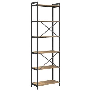 Bücherregal Eiche handwerklich 60 x 30 x 188 cm