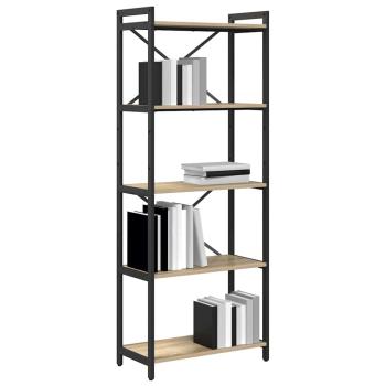 Bücherregal Sonoma Eiche 60 x 30 x 153 cm Holzwerkstoff