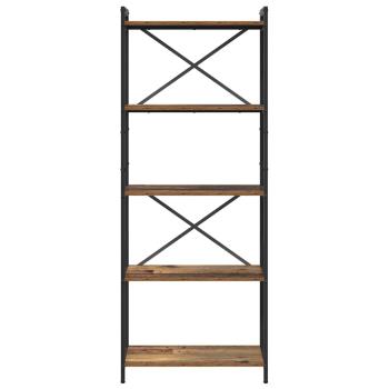 Bücherregal Altholz 60 x 30 x 153 cm Holzwerkstoff