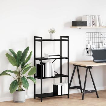 ARDEBO.de - Bücherregal Schwarze Eiche 60 x 30 x 118 cm Holzwerkstoff