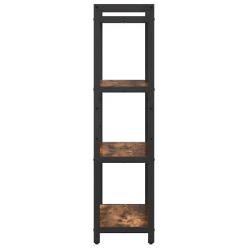 Bücherregal Räuchereiche 60 x 30 x 118 cm Spanplatte