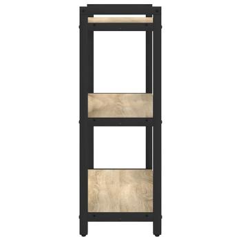 Bücherregal Sonoma Eiche 60 x 30 x 83 cm Holzwerkstoff