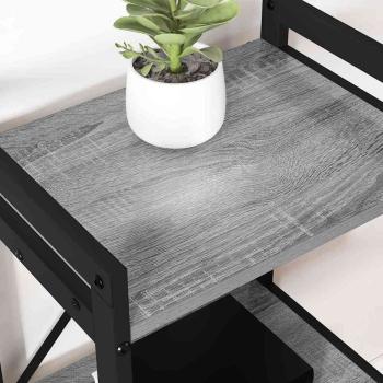 Bücherregal Grau Sonoma 60 x 30 x 83 cm Holzwerkstoff