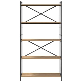 Bücherregal Eiche handwerklich 80 x 30 x 153 cm Holzwerkstoff