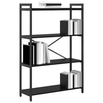 Bücherregal Schwarze Eiche 80 x 30 x 118 cm Holzwerkstoff