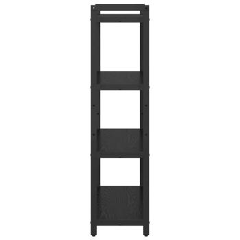 Bücherregal Schwarze Eiche 80 x 30 x 118 cm Holzwerkstoff