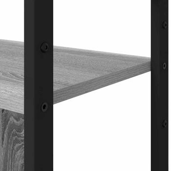 Regal Grau sonoma 80 x 30 x 155,5 cm Holzwerkstoff