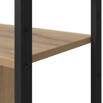 Regal Handwerklich gefertigter Eichenholz 80 x 30 x 155,5 cm