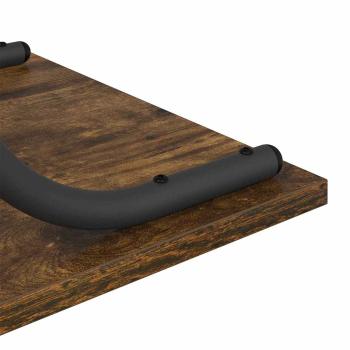 Konsolentisch Räuchereiche 101 x 35 x 80,5 cm Holzwerkstoff