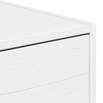 Wandmontierter Nachttisch 2 pcs Weiß 50 x 32,5 x 24 cm