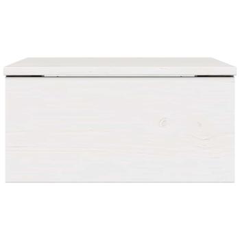 Wandmontierter Nachttisch 2 pcs Weiß 37 x 35 x 18,5 cm