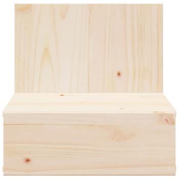 Wandmontierter Nachttisch 2 pcs Braun 42 x 32.5 x 40 cm