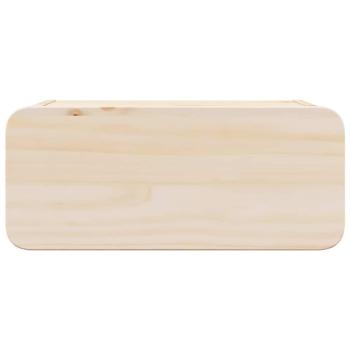 Wandmontierter Nachttisch 2 pcs Braun 39 x 34 x 16,5 cm
