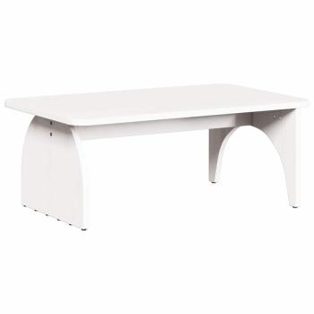 Couchtisch Weiß 80 x 50 x 31 cm Massivkiefer