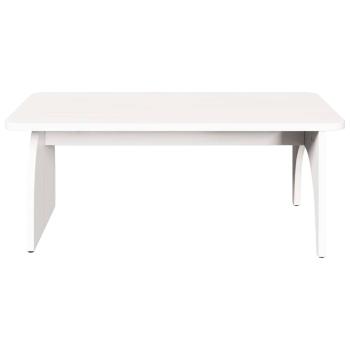 Couchtisch Weiß 80 x 50 x 31 cm Massivkiefer