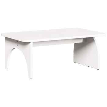 Couchtisch Weiß 80 x 50 x 31 cm Massivkiefer