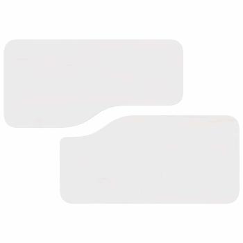 Couchtisch 2 pcs Weiß 100 x 69 x 35.5 cm Massivkiefer