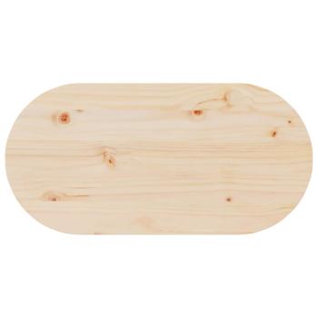 Couchtisch Natur 80 x 39,5 x 35 cm Massivkiefer