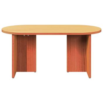 Couchtisch Wachsbraun 80 x 39,5 x 35 cm Massivkiefer