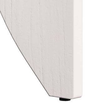 Kaffeetisch Set 2 pcs Weiß 41,5 x 41,5 x 44 cm Massivkiefer