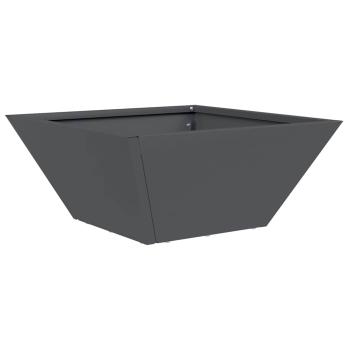 Kunststoff-Pflanzer 5 pcs Anthrazit 35 x 35 x 15 cm Stahl