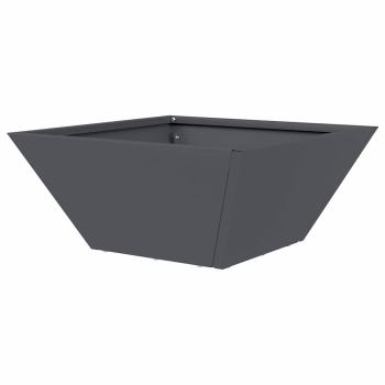 Kunststoff-Pflanzer 5 pcs Anthrazit 35 x 35 x 15 cm Stahl