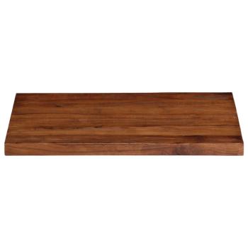Tischplatte 70x60x3,8 cm Rechteckig Altholz Massiv
