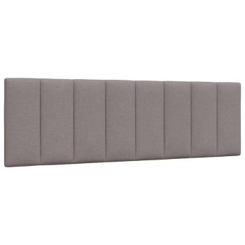Bettgestell ohne Matratze "Hanko" Taupe 160x200 cm Stoff