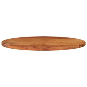 Tischplatte 120x60x3,8 cm Oval Massivholz Akazie