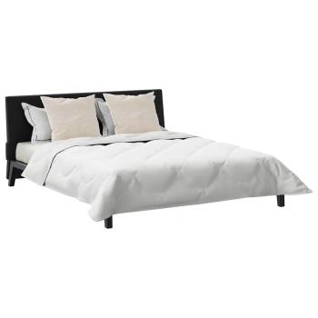 Winterbettdecke mit Kissen 3 pcs Weiß 240 x 220 cm Mikrofaser