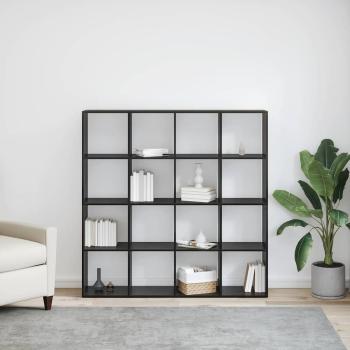 Bücherregal Schwarze Eiche 137,5 x 29 x 137,5 cm Holzwerkstoff