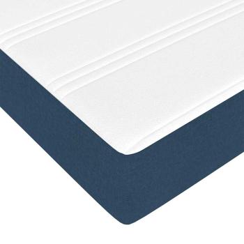 Bettgestell Sonstiges Blau 200 x 200 cm Stoff