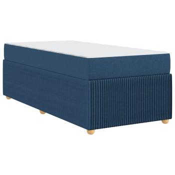 Bettgestell Sonstiges Blau 80 x 200 cm Stoff