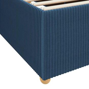 Bettgestell Sonstiges Blau 80 x 200 cm Stoff