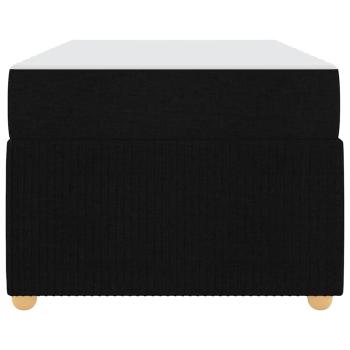 Bettgestell Sonstiges Schwarz 90 x 190 cm Stoff