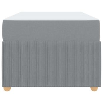 Bettgestell Sonstiges Hellgrau 90 x 200 cm Stoff