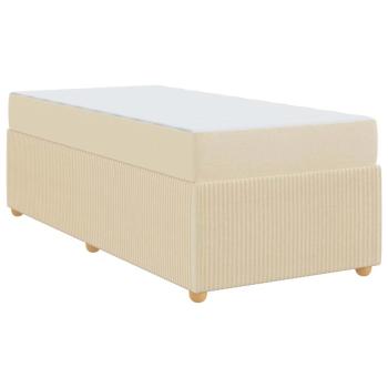 Bettgestell Sonstiges Creme 100 x 200 cm Stoff
