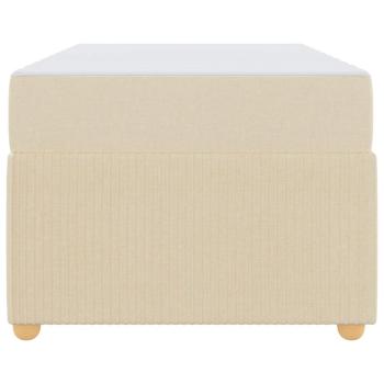 Bettgestell Sonstiges Creme 100 x 200 cm Stoff