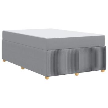 Bettgestell Sonstiges Hellgrau 120 x 190 cm Stoff