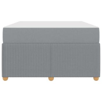 Bettgestell Sonstiges Hellgrau 120 x 200 cm Stoff